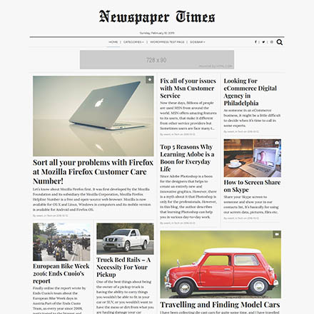 ThemeForest NewsPaper