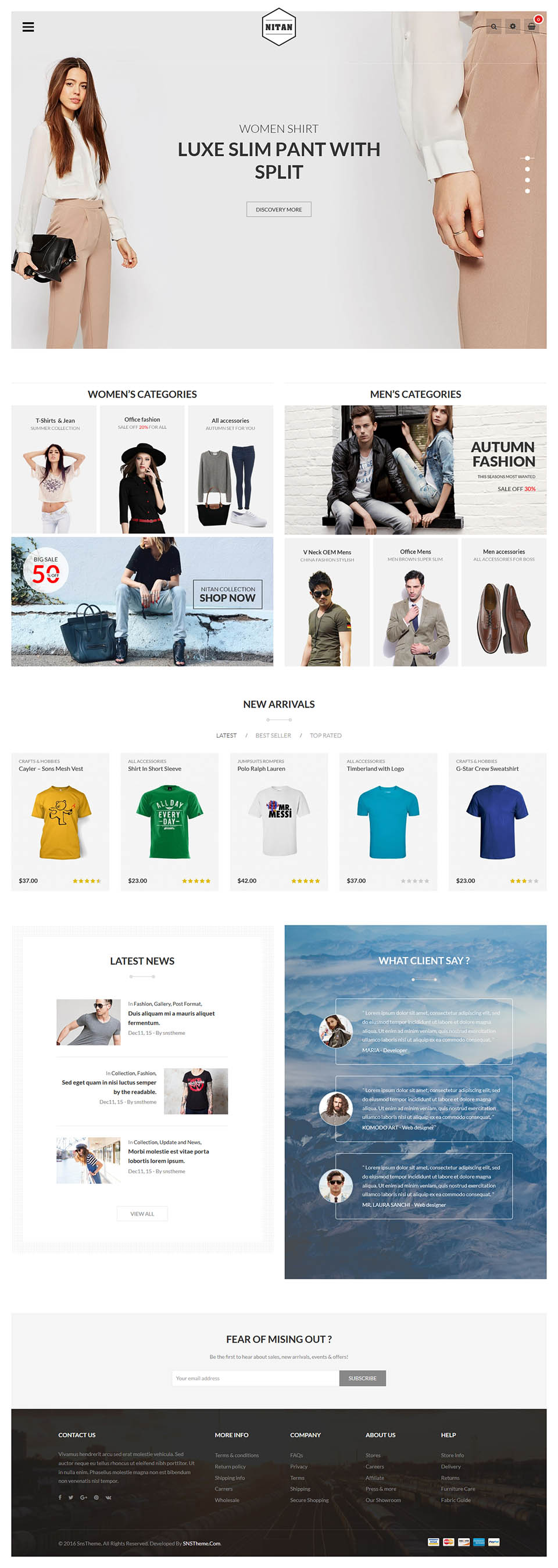 Template ThemeForest Nitan WordPress template ThemeForest Nitan