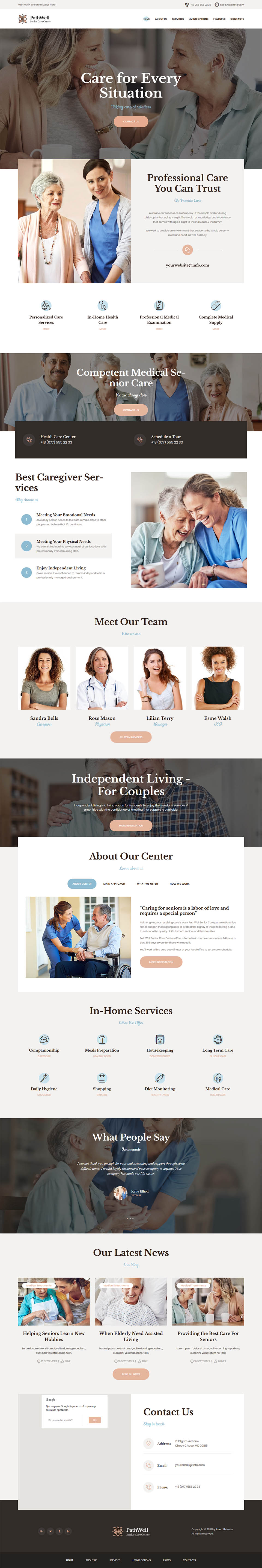 WordPress template ThemeForest PathWell