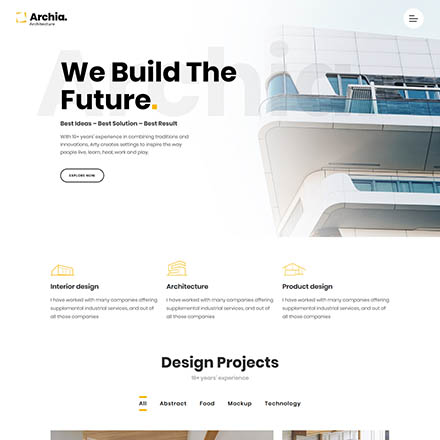 ThemeForest Archia