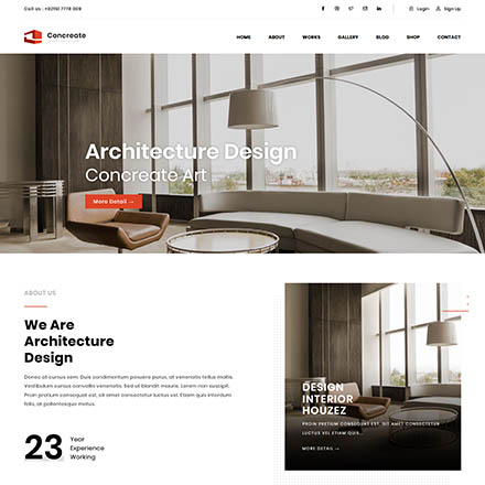 ThemeForest Concreate