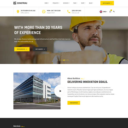ThemeForest Constrau
