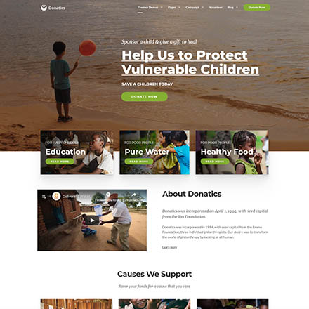 ThemeForest Donatics