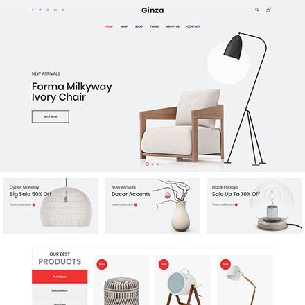 ThemeForest Ginza