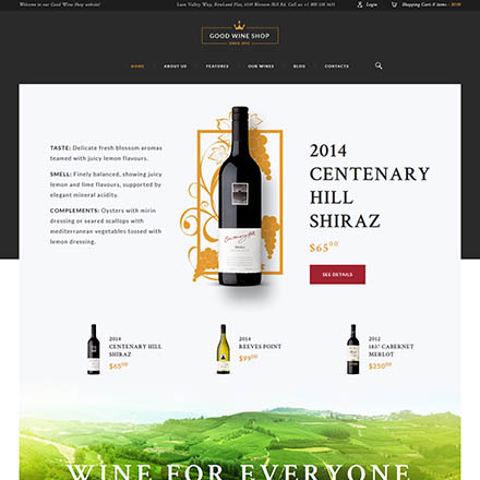 ThemeForest Good Wine