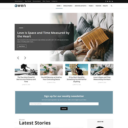 ThemeForest Gwen