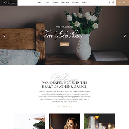 ThemeForest Hotel Lux