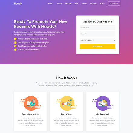 ThemeForest Howdy