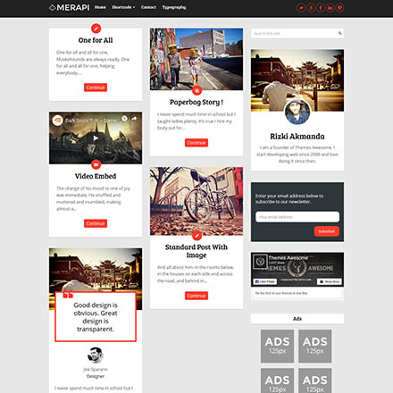 ThemeForest Merapi