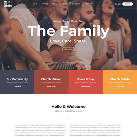 ThemeForest My Religion