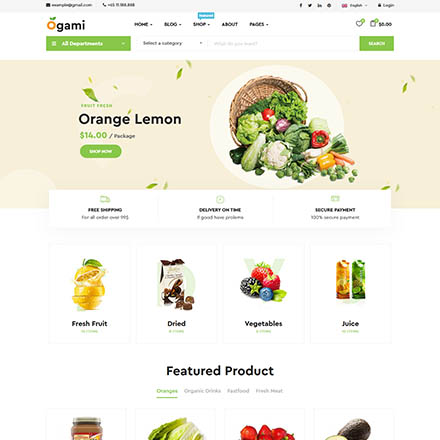 ThemeForest Ogami