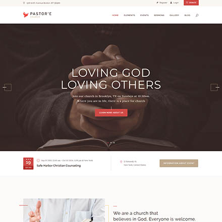 ThemeForest Pastore