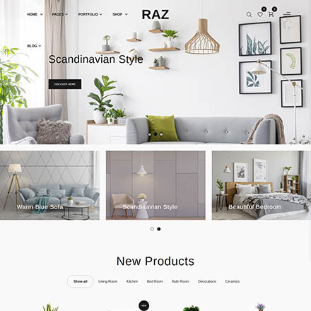 ThemeForest Raz