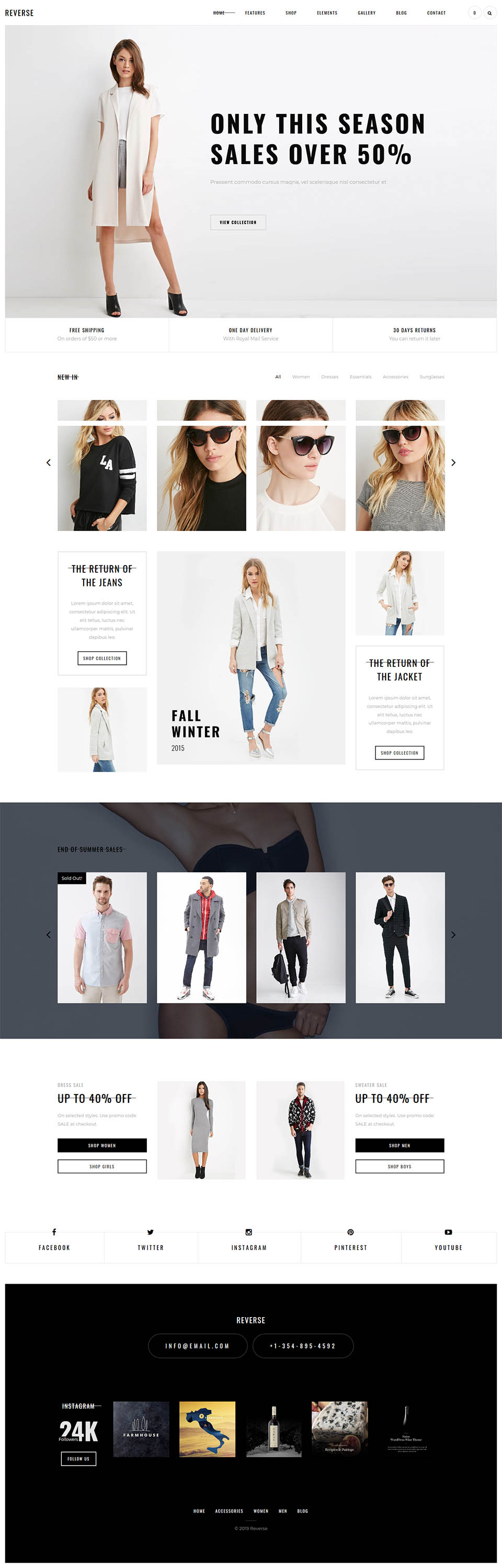 Template ThemeForest Reverse WordPress template ThemeForest Reverse