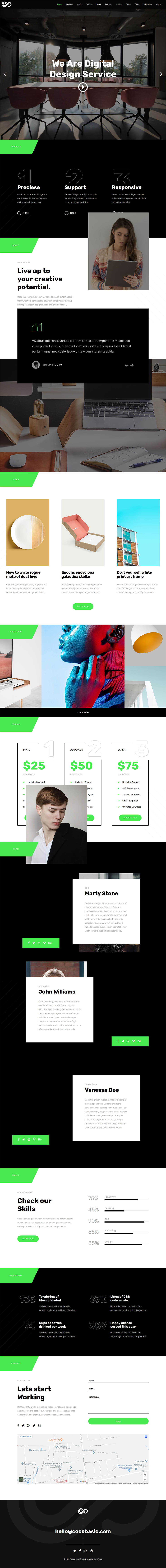 Template ThemeForest Seppo WordPress template ThemeForest Seppo