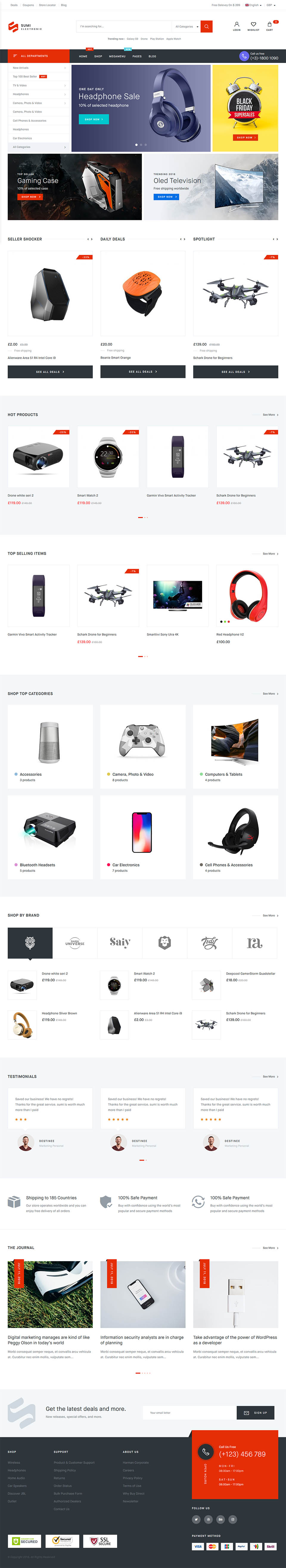 Template ThemeForest Sumi WordPress template ThemeForest Sumi