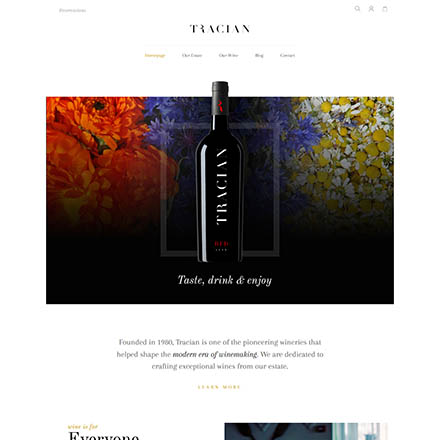 ThemeForest Tracian