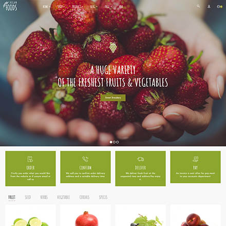 ThemeForest Vegan
