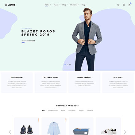 ThemeForest Auxo