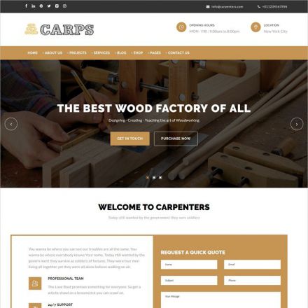 ThemeForest Carps