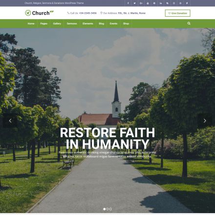 ThemeForest ChurchWP