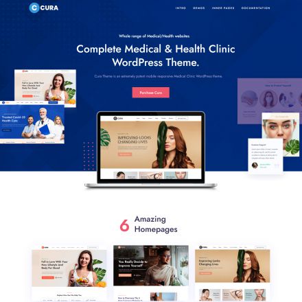 ThemeForest Cura