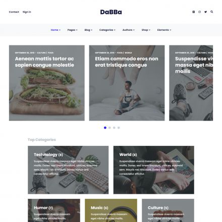 ThemeForest Dabba