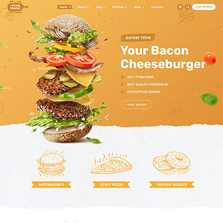 ThemeForest Foodmood