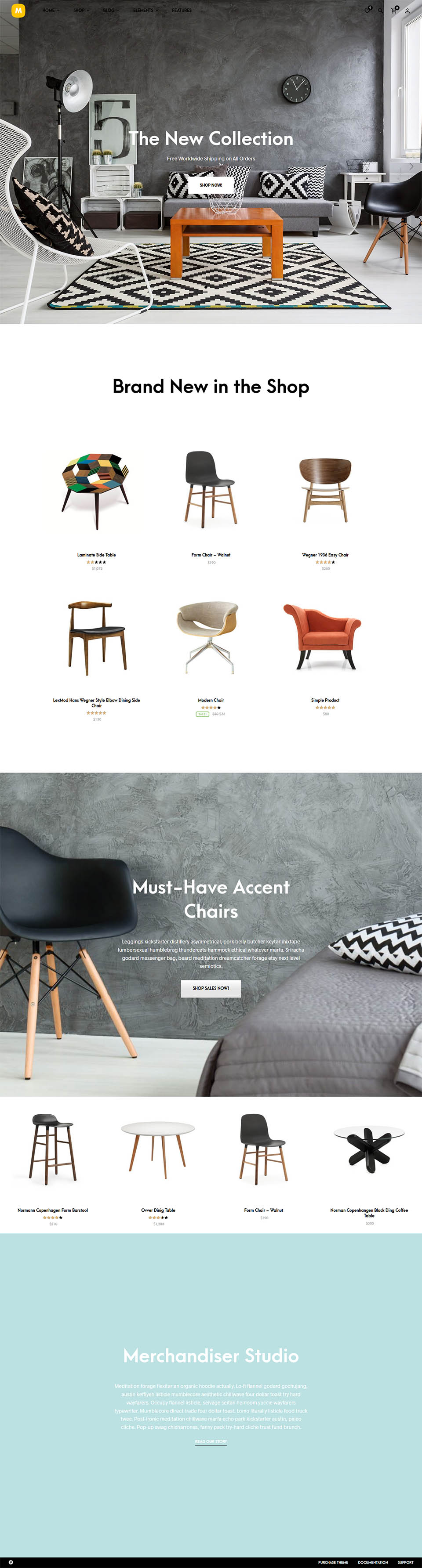 WordPress template ThemeForest Merchandiser