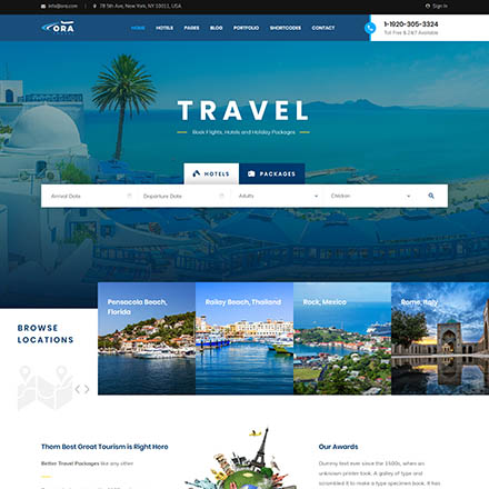 ThemeForest Ora