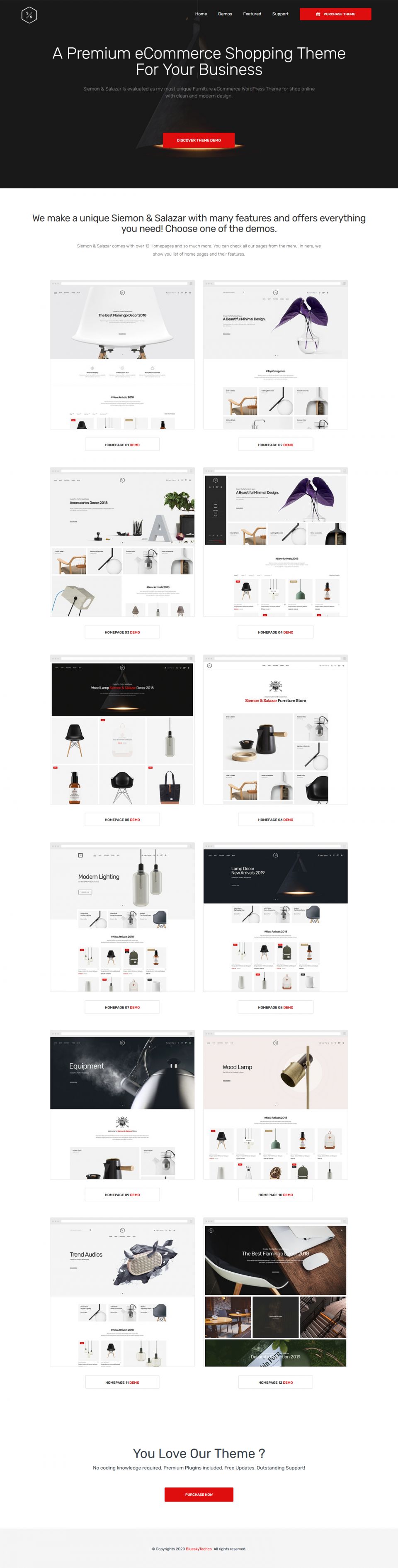 WordPress template ThemeForest Siemon & Salazar