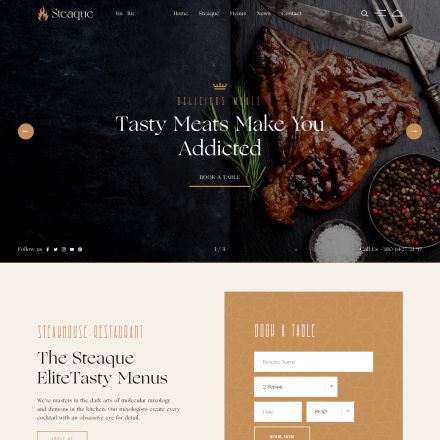 ThemeForest Steaque