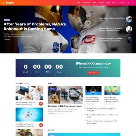 ThemeForest The Next Mag