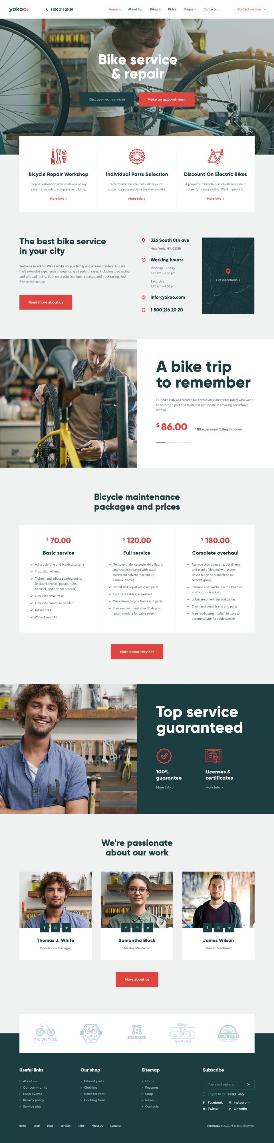 Template ThemeForest Yokoo WordPress template ThemeForest Yokoo