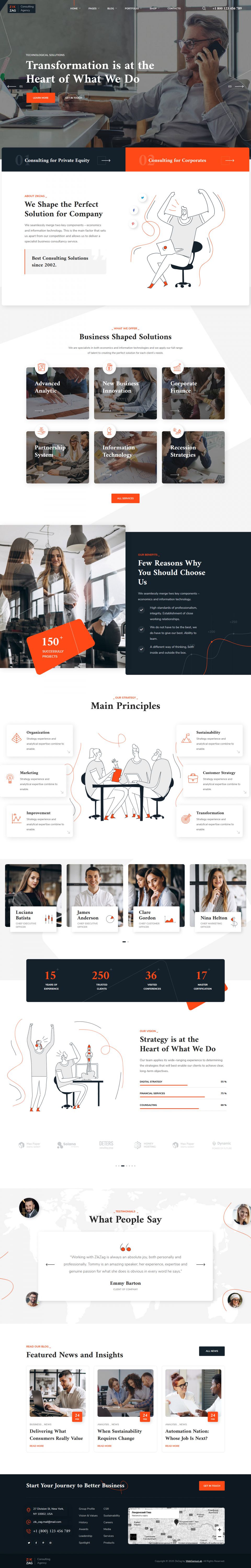Template ThemeForest ZikZag WordPress template ThemeForest ZikZag