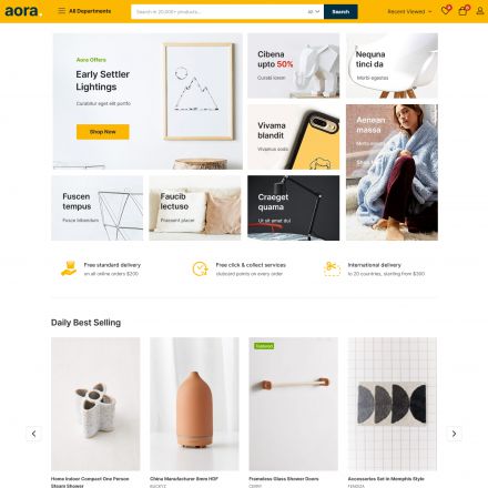 ThemeForest Aora