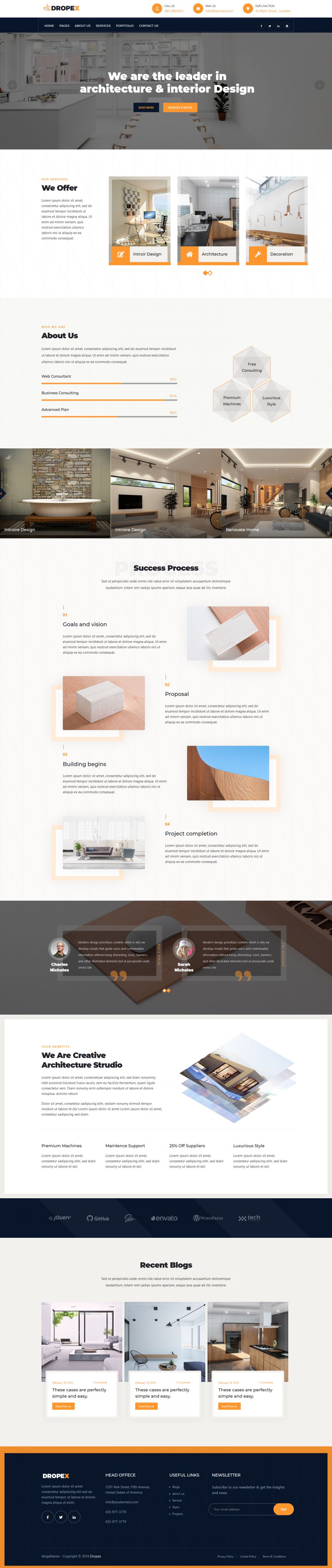 Template ThemeForest Dropex WordPress template ThemeForest Dropex