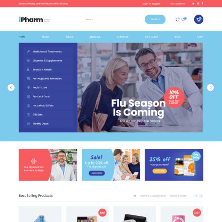 ThemeForest IPharm