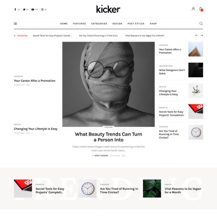 ThemeForest Kicker