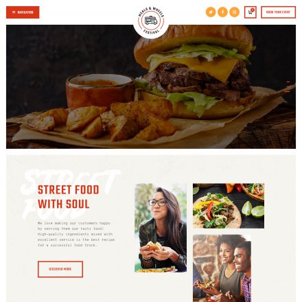 ThemeForest Meals & Wheels