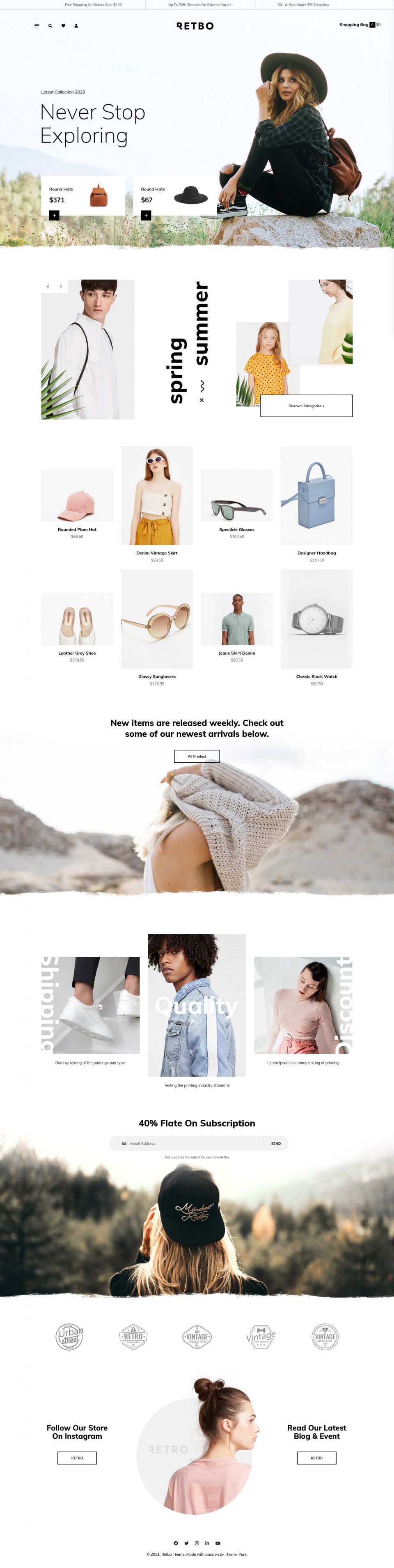 WordPress template ThemeForest Retbo