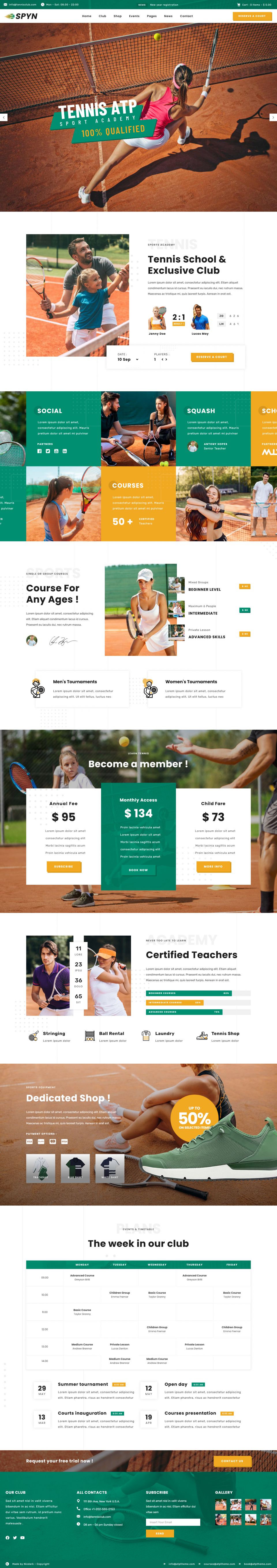 WordPress template ThemeForest Spyn