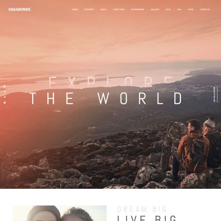 ThemeForest Vagabonds