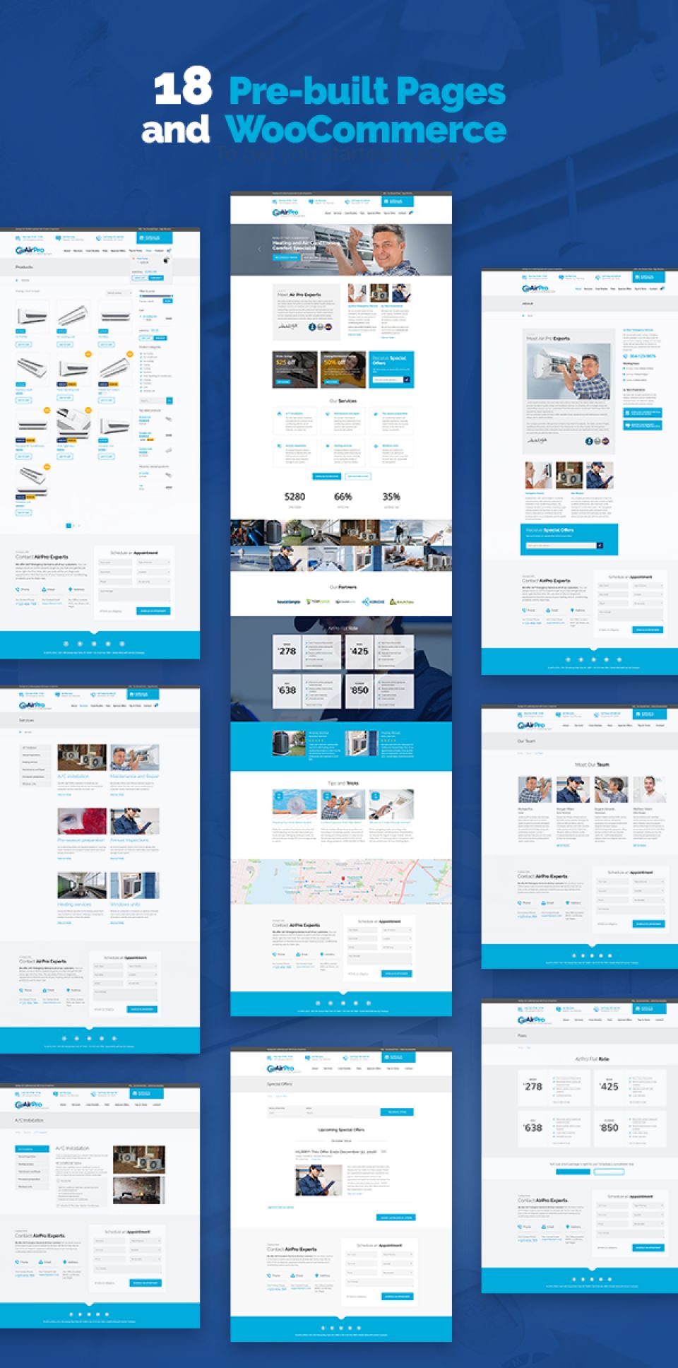 Template ThemeForest AirPro WordPress template ThemeForest AirPro