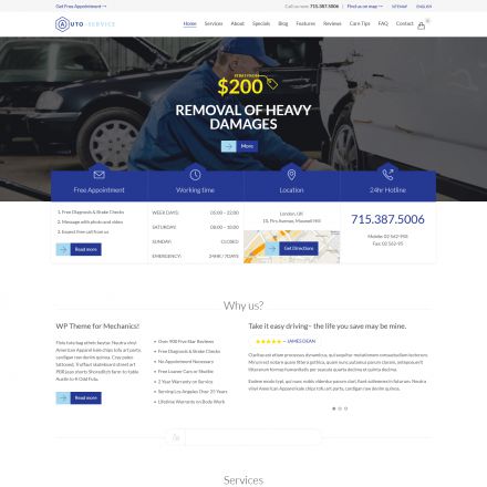 ThemeForest Auto Repair