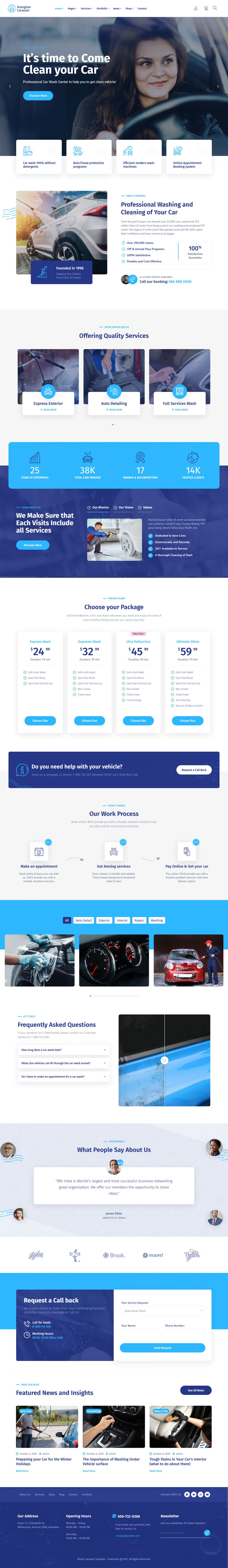 WordPress template ThemeForest Autoglow