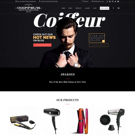 ThemeForest Coiffeur