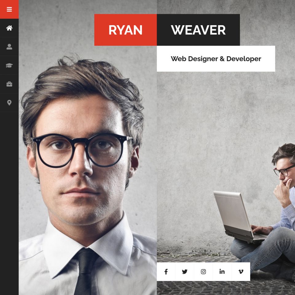 WordPress template ThemeForest Divergent