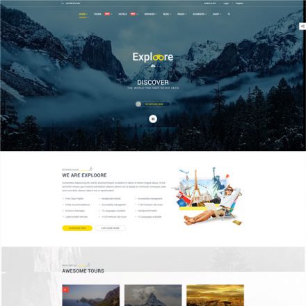 ThemeForest EXPLOORE