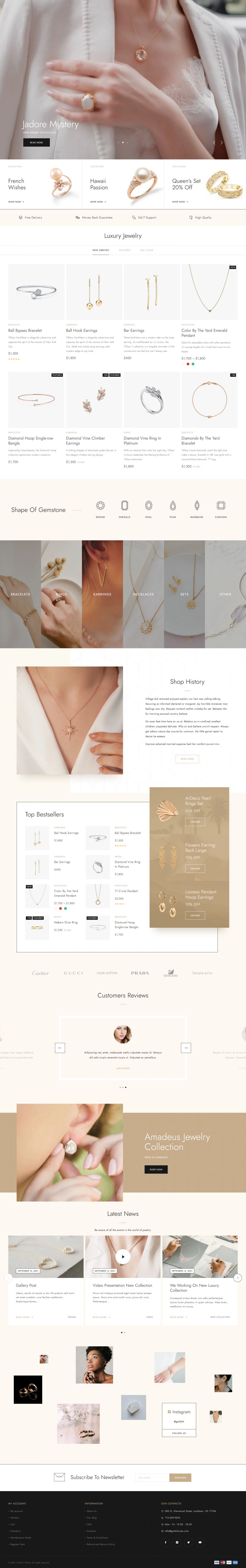 WordPress template ThemeForest Goldish